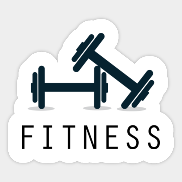 Fitness Fitness Sticker TeePublic